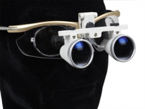 Lupa binocular style 3.5x Distancia de trabajo 340 mm. Campo de visión 65 mm diám.