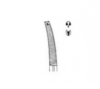 Pinza Faure clamp para peritoneo curva 1x2 dientes, 20cm | Pinzas ...