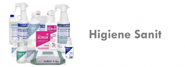 Novedad: productos de higiene y desinfección para manos y superficies Sanit